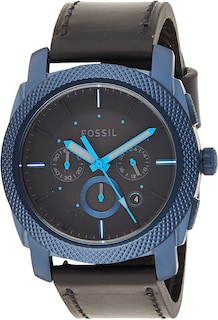 Foto 4 | Foto 4 | Reloj Fossil Hombre Modern Machine Fs5361 Caja Redonda 45mm Diámetro Acero Inoxidable Cierre Hebilla Movimiento Cuarzo