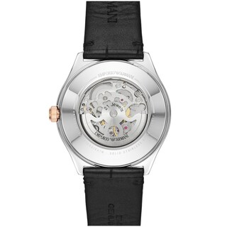 Foto 5 | Foto 5 | Reloj Emporio Armani Hombre Meccanico Ar60018 Caja Redonda 43mm Diámetro Acero Inoxidable Cierre Hebilla Movimiento Automático