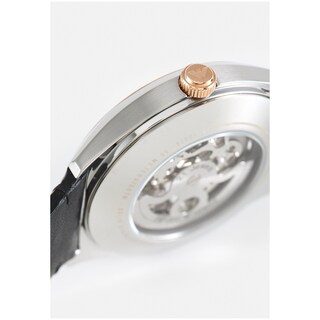 Foto 7 | Foto 7 | Reloj Emporio Armani Hombre Meccanico Ar60018 Caja Redonda 43mm Diámetro Acero Inoxidable Cierre Hebilla Movimiento Automático