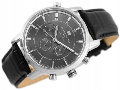 Foto 7 | Foto 7 | Reloj Tommy Hilfiger Hombre Harrison 1790875 Caja Redonda 44mm Diámetro Acero Inoxidable Cierre Hebilla Movimiento Cuarzo