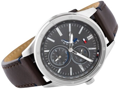 Foto 7 | Foto 8 | Reloj Tommy Hilfiger Hombre Austin 1791637 Caja Redonda 44mm Diámetro Acero Inoxidable Cierre Hebilla Movimiento Cuarzo