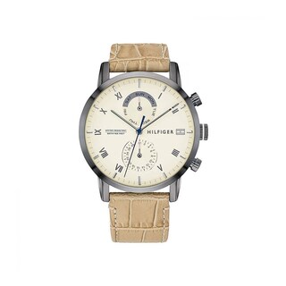 Foto 1 | Foto 1 | Reloj Tommy Hilfiger Hombre Kane 1710399 Caja Redonda 44mm Diámetro Acero Inoxidable Cierre Hebilla Movimiento Cuarzo Dial Beige