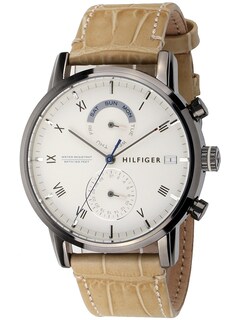 Foto 4 | Foto 4 | Reloj Tommy Hilfiger Hombre Kane 1710399 Caja Redonda 44mm Diámetro Acero Inoxidable Cierre Hebilla Movimiento Cuarzo Dial Beige