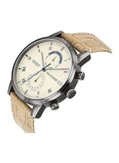 Foto 6 | Foto 6 | Reloj Tommy Hilfiger Hombre Kane 1710399 Caja Redonda 44mm Diámetro Acero Inoxidable Cierre Hebilla Movimiento Cuarzo Dial Beige