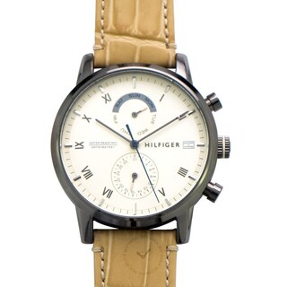 Foto 8 | Foto 8 | Reloj Tommy Hilfiger Hombre Kane 1710399 Caja Redonda 44mm Diámetro Acero Inoxidable Cierre Hebilla Movimiento Cuarzo Dial Beige
