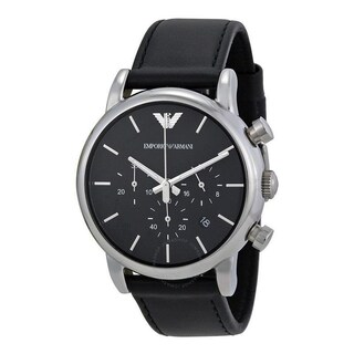 Foto 1 | Foto 1 | Reloj Emporio Armani Hombre Classic Ar1733 Caja Redonda 41mm Diámetro Acero Inoxidable Cierre Hebilla Movimiento Cuarzo