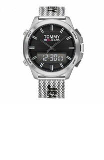 Foto 3 | Foto 3 | Reloj Tommy Hilfiger Hombre Jeans 1791765 Caja Redonda 46mm Diámetro Acero Inoxidable Cierre Desplegable Movimiento Cuarzo