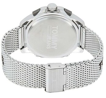 Foto 4 | Foto 4 | Reloj Tommy Hilfiger Hombre Jeans 1791765 Caja Redonda 46mm Diámetro Acero Inoxidable Cierre Desplegable Movimiento Cuarzo