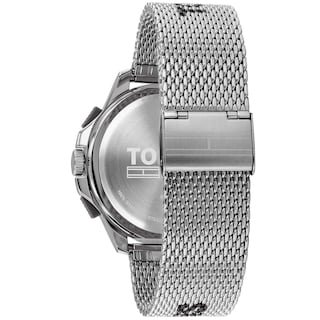 Foto 5 | Foto 5 | Reloj Tommy Hilfiger Hombre Jeans 1791765 Caja Redonda 46mm Diámetro Acero Inoxidable Cierre Desplegable Movimiento Cuarzo