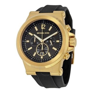 Foto 1 | Foto 1 | Reloj Michael Kors Hombre Dylan Mk8445 Caja Redonda 48mm Diámetro Acero Inoxidable Cierre Presion Movimiento Cuarzo Dial Negro