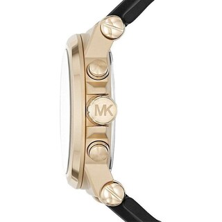 Foto 4 | Foto 4 | Reloj Michael Kors Hombre Dylan Mk8445 Caja Redonda 48mm Diámetro Acero Inoxidable Cierre Presion Movimiento Cuarzo Dial Negro