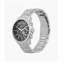 Reloj Armani Exchange Hombre Classic Ax1720 Caja Redonda 44mm Diámetro Acero Inoxidable Cierre Desplegable Movimiento Cuarzo