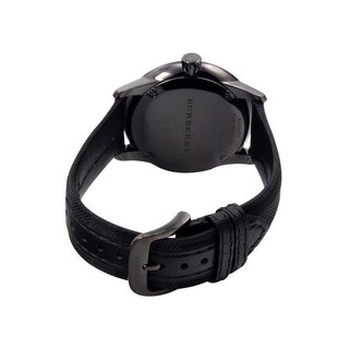 Foto 4 | Foto 4 | Reloj Burberry Hombre Classic Bu10010 Caja Redonda 40mm Diámetro Acero Inoxidable Cierre Hebilla Movimiento Cuarzo Dial Negro