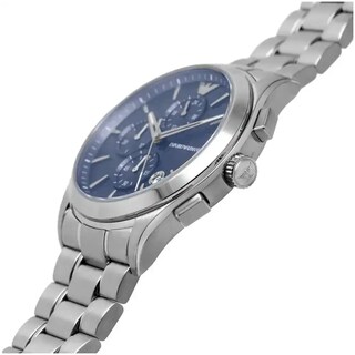 Foto 4 | Foto 4 | Reloj Emporio Armani Hombre Mario Ar11528 Caja Redonda 42mm Diámetro Acero Inoxidable Cierre Desplegable Movimiento Cuarzo