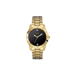 Foto 2 | Foto 2 | Reloj Guess Hombre Classic W0416g2 Caja Redonda 42mm Diámetro Acero Inoxidable Cierre Desplegable Movimiento Cuarzo Dial Negro