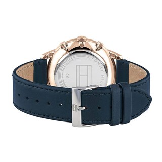 Foto 7 | Foto 7 | Reloj Tommy Hilfiger Hombre Hunter 1710405 Caja Redonda 44mm Diámetro Acero Inoxidable Cierre Hebilla Movimiento Cuarzo