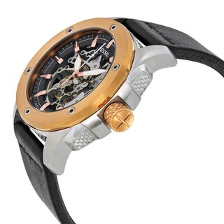Foto 5 | Foto 5 | Reloj Fossil Hombre Modern Machine Me3082 Caja Redonda 44mm Diámetro Acero Inoxidable Cierre Hebilla Movimiento Cuarzo Dial Rosa