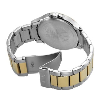 Foto 5 | Foto 5 | Reloj Armani Exchange Hombre Classic Ax2453 Caja Redonda 46mm Diámetro Acero Inoxidable Cierre Desplegable Movimiento Cuarzo