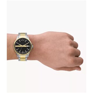 Foto 6 | Foto 6 | Reloj Armani Exchange Hombre Classic Ax2453 Caja Redonda 46mm Diámetro Acero Inoxidable Cierre Desplegable Movimiento Cuarzo
