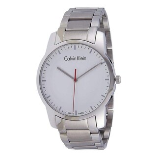 Foto 1 | Foto 1 | Reloj Calvin Klein Hombre City K2g2g1z6 Caja Redonda 46mm Diámetro Acero Inoxidable Cierre Hebilla Movimiento Cuarzo