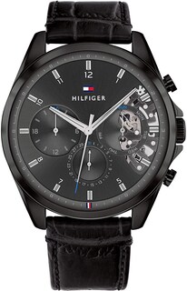Foto 1 | Foto 1 | Reloj Tommy Hilfiger Hombre Baker 1710452 Caja Redonda 43mm Diámetro Acero Inoxidable Cierre Hebilla Movimiento Cuarzo