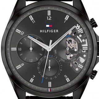 Foto 3 | Foto 3 | Reloj Tommy Hilfiger Hombre Baker 1710452 Caja Redonda 43mm Diámetro Acero Inoxidable Cierre Hebilla Movimiento Cuarzo