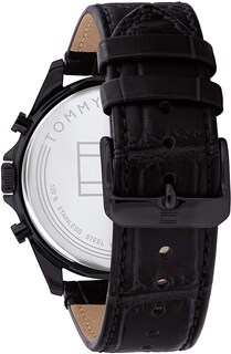 Foto 4 | Foto 4 | Reloj Tommy Hilfiger Hombre Baker 1710452 Caja Redonda 43mm Diámetro Acero Inoxidable Cierre Hebilla Movimiento Cuarzo