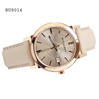 Foto 5 | Foto 5 | Reloj Burberry Hombre Classic Bu9014 Caja Redonda 38mm Diámetro Acero Inoxidable Cierre Hebilla Movimiento Cuarzo Dial Beige