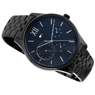 Foto 4 | Foto 4 | Reloj Tommy Hilfiger Hombre Damon 1791454 Caja Redonda 44mm Diámetro Acero Inoxidable Cierre Desplegable Movimiento Cuarzo