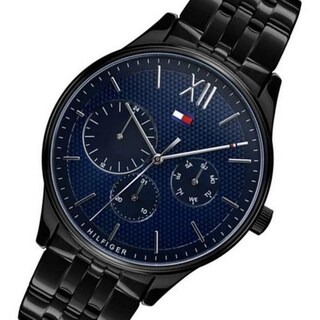 Foto 6 | Foto 7 | Reloj Tommy Hilfiger Hombre Damon 1791454 Caja Redonda 44mm Diámetro Acero Inoxidable Cierre Desplegable Movimiento Cuarzo