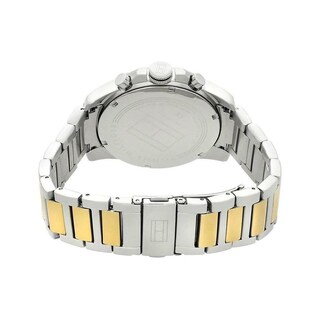 Foto 3 | Foto 3 | Reloj Tommy Hilfiger Hombre Decker 1791559 Caja Redonda 46mm Diámetro Acero Inoxidable Cierre Desplegable Movimiento Cuarzo