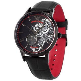 Foto 1 | Foto 1 | Reloj Emporio Armani Hombre Meccanico Ar60046 Caja Redonda 43mm Diámetro Acero Inoxidable Cierre Hebilla Movimiento Automático