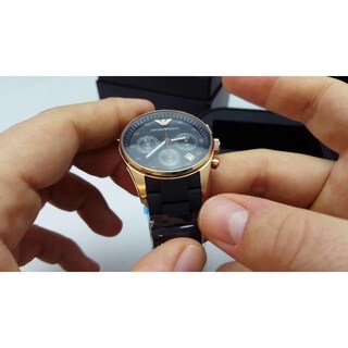 Foto 4 | Foto 4 | Reloj Emporio Armani Hombre Sportivo Ar5906 Caja Redonda 43mm Diámetro Acero Inoxidable Cierre Desplegable Movimiento Cuarzo