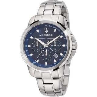 Foto 1 | Foto 1 | Reloj Maserati Hombre Success R8873621002 Caja Redonda 44mm Diámetro Acero Inoxidable Cierre Desplegable Movimiento Cuarzo