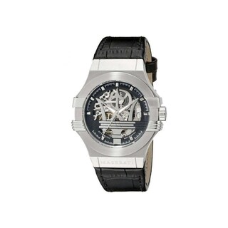 Foto 7 | Foto 7 | Reloj Maserati Hombre Potenza R8821108001 Caja Redonda 40mm Diámetro Acero Inoxidable Cierre Hebilla Movimiento Cuarzo