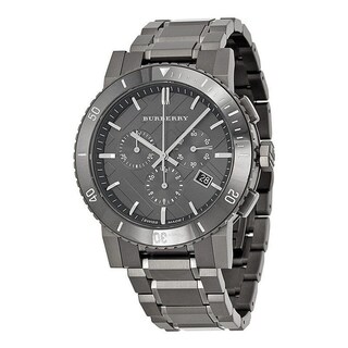 Foto 1 | Foto 1 | Reloj Burberry Hombre Classic Bu9381 Caja Redonda 42mm Diámetro Acero Inoxidable Cierre Desplegable Movimiento Cuarzo