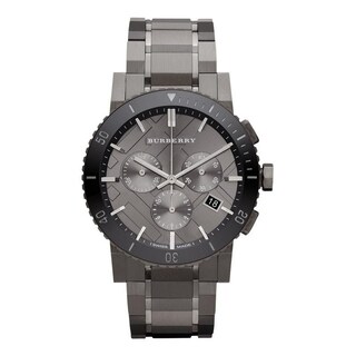 Foto 2 | Foto 2 | Reloj Burberry Hombre Classic Bu9381 Caja Redonda 42mm Diámetro Acero Inoxidable Cierre Desplegable Movimiento Cuarzo