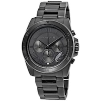 Reloj Michael Kors Hombre Classic Mk8482 Caja Redonda 44mm Diámetro Acero Inoxidable Cierre Presion Movimiento Cuarzo Dial Negro