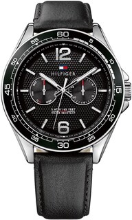 Foto 1 | Foto 1 | Reloj Tommy Hilfiger Hombre Erik 1791369 Caja Redonda 46mm Diámetro Acero Inoxidable Cierre Hebilla Movimiento Cuarzo Dial Negro