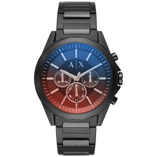 Foto 2 | Foto 2 | Reloj Armani Exchange Hombre Classic Ax2615 Caja Redonda 44mm Diámetro Acero Inoxidable Cierre Desplegable Movimiento Cuarzo