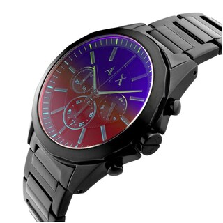 Foto 3 | Foto 3 | Reloj Armani Exchange Hombre Classic Ax2615 Caja Redonda 44mm Diámetro Acero Inoxidable Cierre Desplegable Movimiento Cuarzo