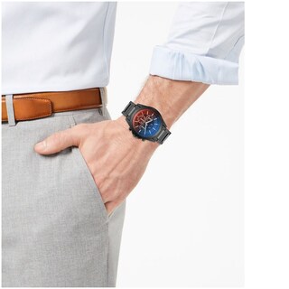 Foto 6 | Foto 6 | Reloj Armani Exchange Hombre Classic Ax2615 Caja Redonda 44mm Diámetro Acero Inoxidable Cierre Desplegable Movimiento Cuarzo