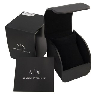 Foto 7 | Foto 7 | Reloj Armani Exchange Hombre Classic Ax2615 Caja Redonda 44mm Diámetro Acero Inoxidable Cierre Desplegable Movimiento Cuarzo