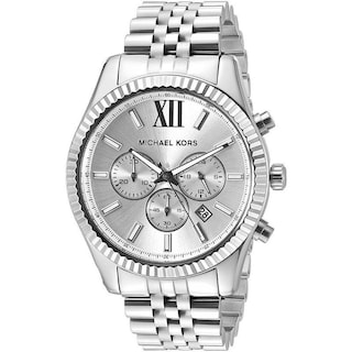 Foto 1 | Foto 1 | Reloj Michael Kors Hombre Classic Mk8405 Caja Redonda 45mm Diámetro Acero Inoxidable Cierre Presion Movimiento Cuarzo