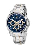 Reloj Maserati Hombre Successo R8873621016 Caja Redonda 44mm Diámetro Acero Inoxidable Cierre Desplegable Movimiento Cuarzo