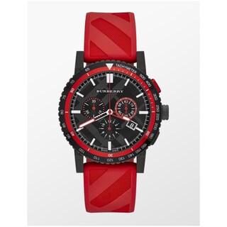 Foto 1 | Foto 1 | Reloj Burberry Hombre The City Bu9805 Caja Redonda 42mm Diámetro Acero Inoxidable Cierre Hebilla Movimiento Cuarzo Dial Negro