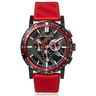 Foto 2 | Foto 2 | Reloj Burberry Hombre The City Bu9805 Caja Redonda 42mm Diámetro Acero Inoxidable Cierre Hebilla Movimiento Cuarzo Dial Negro