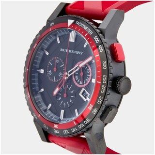 Foto 3 | Foto 3 | Reloj Burberry Hombre The City Bu9805 Caja Redonda 42mm Diámetro Acero Inoxidable Cierre Hebilla Movimiento Cuarzo Dial Negro