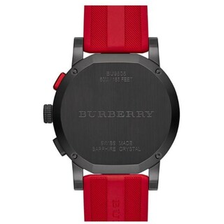 Foto 6 | Foto 6 | Reloj Burberry Hombre The City Bu9805 Caja Redonda 42mm Diámetro Acero Inoxidable Cierre Hebilla Movimiento Cuarzo Dial Negro