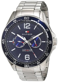 Foto 2 | Foto 2 | Reloj Tommy Hilfiger Hombre Erik 1791366 Caja Redonda 46mm Diámetro Acero Inoxidable Cierre Desplegable Movimiento Cuarzo